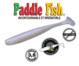 PADDLE FISH 3.5" (9 cm) pochette de 10